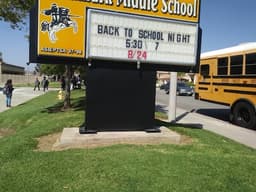 Landmark Middle School logo